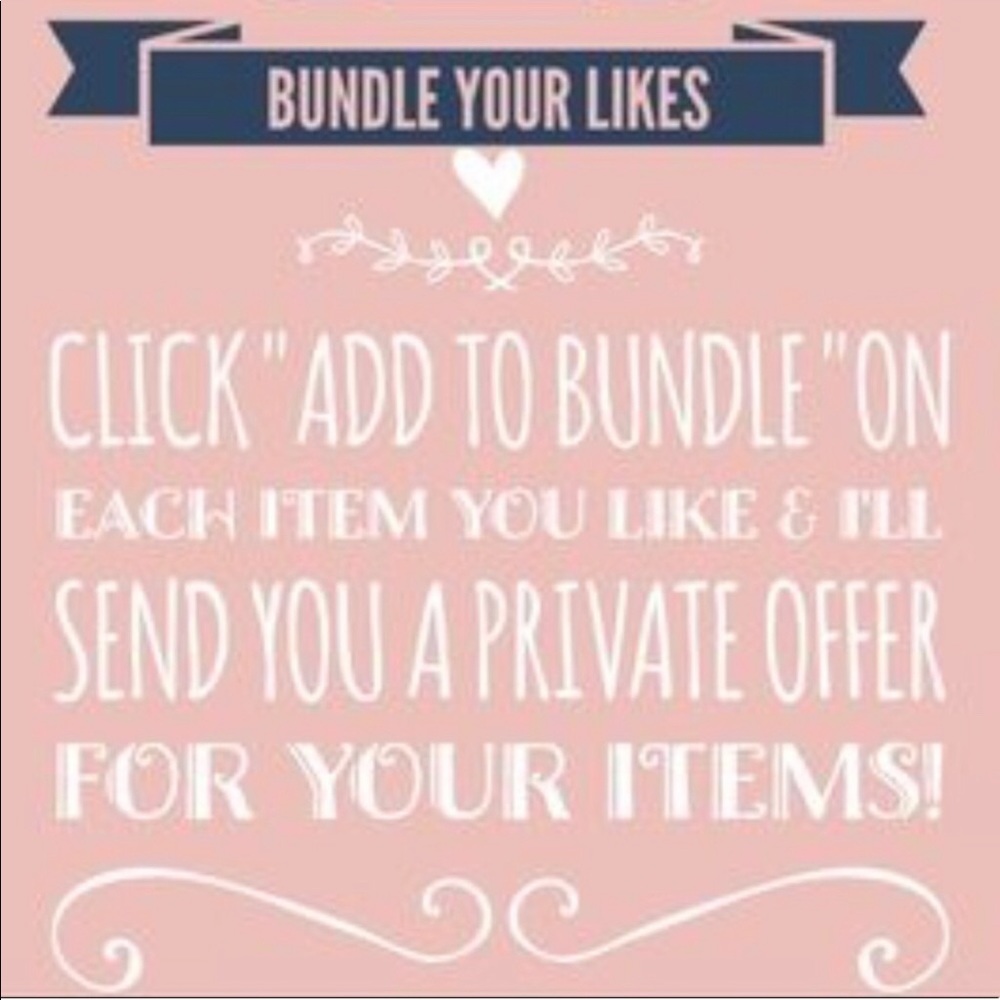 BUNDLE AND SAVE!!!
